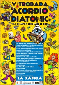 CARTELL V TROBADA ACORDIÓ DIATÒNIC MURO 2014 (Conflicto de codificación Unicode)